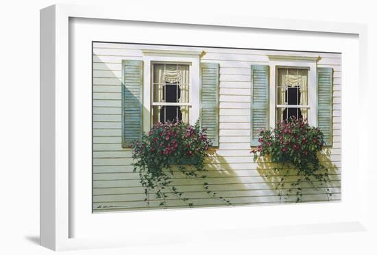 Window Boxes-Zhen-Huan Lu-Framed Giclee Print