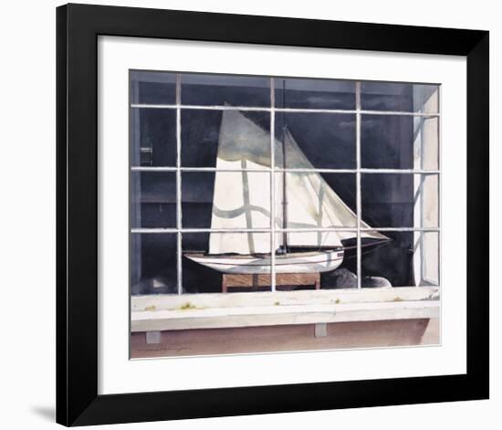 Window by the Sea-Michael Felmingham-Framed Art Print