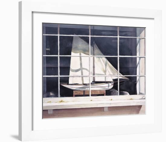 Window by the Sea-Michael Felmingham-Framed Art Print