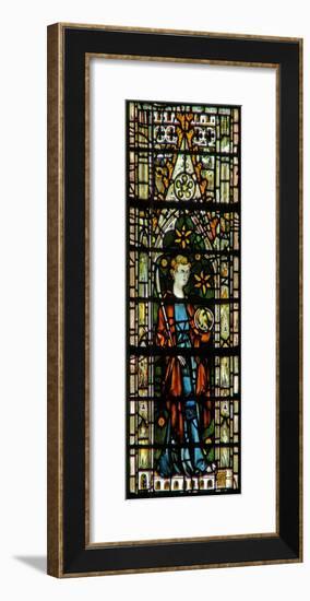 Window C6 Depicting St John-null-Framed Giclee Print