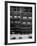 Window Cleaner Looks Down from the Roof of the Central Hotel in Hope Street, Glasgow-null-Framed Photographic Print