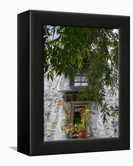 Window Decoration in Sera Temple, Lhasa, Tibet, China-Keren Su-Framed Premier Image Canvas