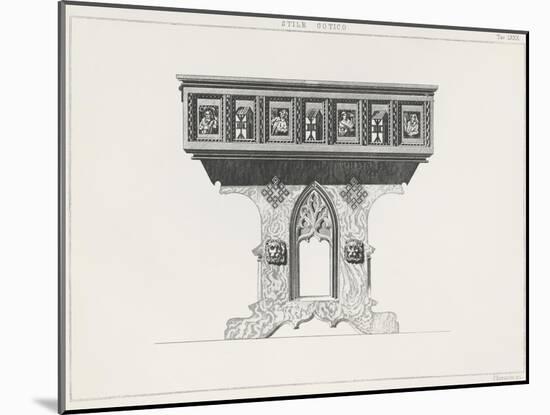 Window Decoration-Carl Alexander Heideloff-Mounted Giclee Print