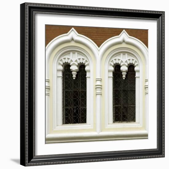 Window Detail on Alexander Nevsky Cathedral, Tallinn, Estonia-Nancy & Steve Ross-Framed Photographic Print