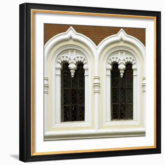 Window Detail on Alexander Nevsky Cathedral, Tallinn, Estonia-Nancy & Steve Ross-Framed Photographic Print