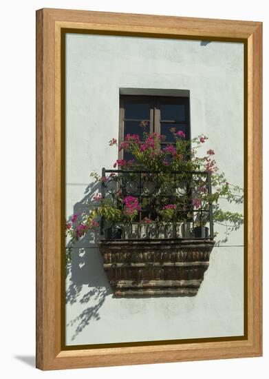 Window Detail, Zona Colonial, Santo Domingo-Natalie Tepper-Framed Stretched Canvas