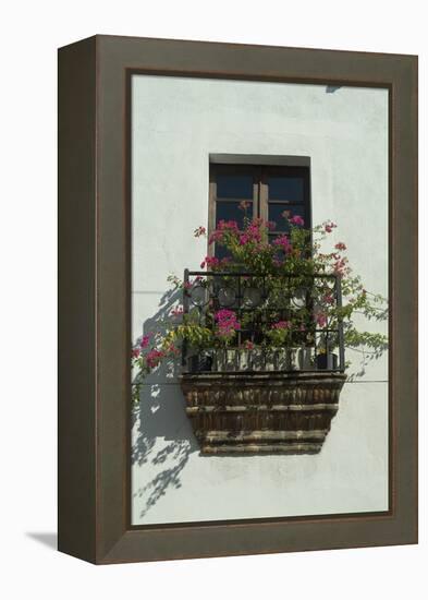 Window Detail, Zona Colonial, Santo Domingo-Natalie Tepper-Framed Stretched Canvas