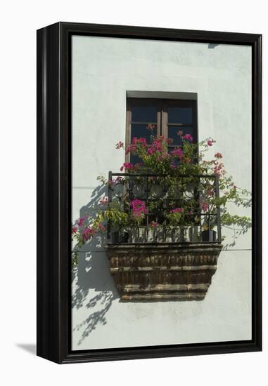 Window Detail, Zona Colonial, Santo Domingo-Natalie Tepper-Framed Stretched Canvas