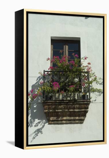 Window Detail, Zona Colonial, Santo Domingo-Natalie Tepper-Framed Stretched Canvas