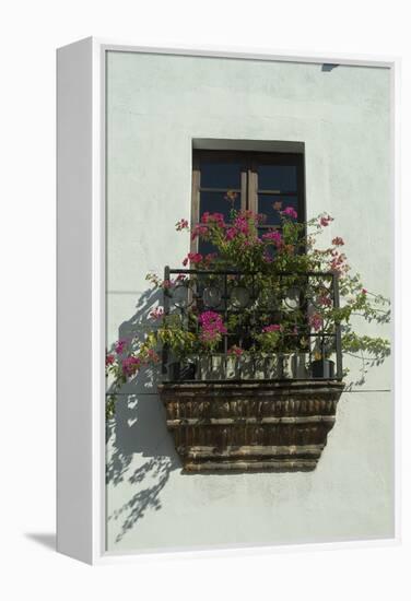 Window Detail, Zona Colonial, Santo Domingo-Natalie Tepper-Framed Stretched Canvas
