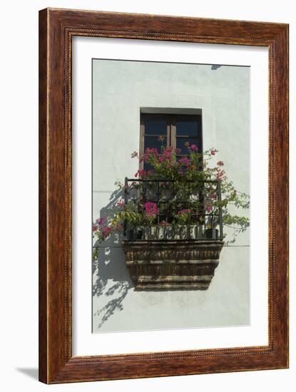 Window Detail, Zona Colonial, Santo Domingo-Natalie Tepper-Framed Photo