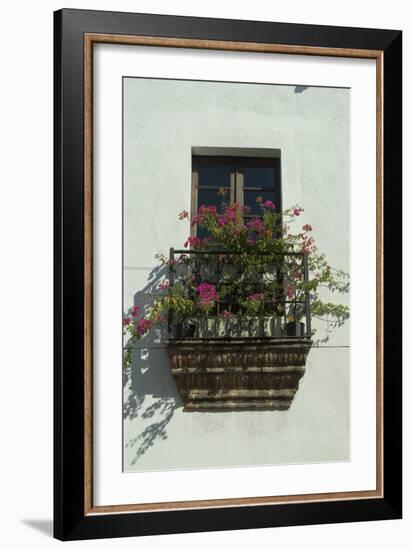 Window Detail, Zona Colonial, Santo Domingo-Natalie Tepper-Framed Photo