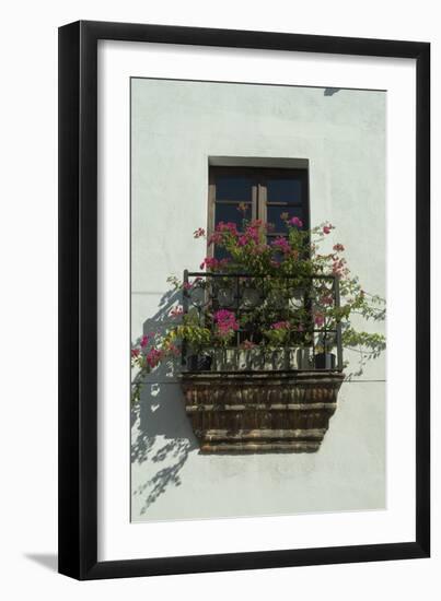 Window Detail, Zona Colonial, Santo Domingo-Natalie Tepper-Framed Photo