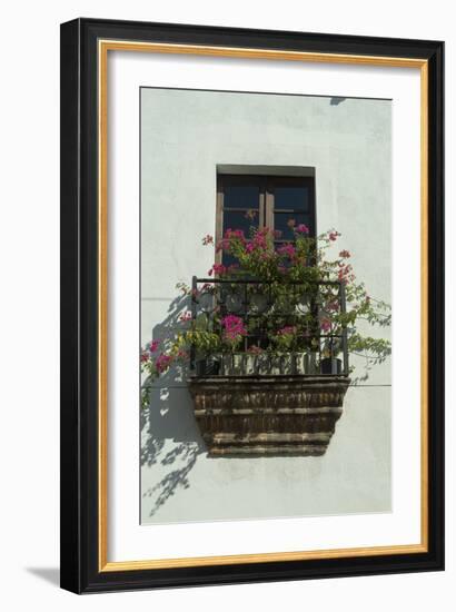 Window Detail, Zona Colonial, Santo Domingo-Natalie Tepper-Framed Photo