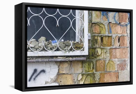 Window Detail-G. Jackson-Framed Stretched Canvas