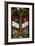 Window EW Depicting Angels on Wheels with Antiphons-null-Framed Giclee Print