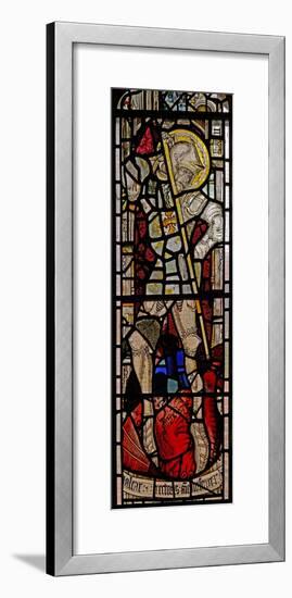 Window EW Depicting St George-null-Framed Giclee Print