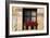 Window Flower Pots in Village of Santillana Del Mar, Cantabria, Spain-David R^ Frazier-Framed Photographic Print