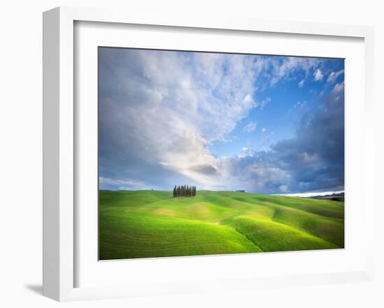 Window in a Clouds-Marcin Sobas-Framed Photographic Print