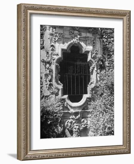 Window in Church of San Jose Mission-Alfred Eisenstaedt-Framed Photographic Print