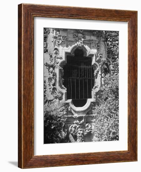 Window in Church of San Jose Mission-Alfred Eisenstaedt-Framed Photographic Print