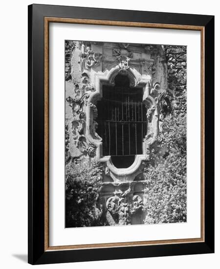 Window in Church of San Jose Mission-Alfred Eisenstaedt-Framed Photographic Print