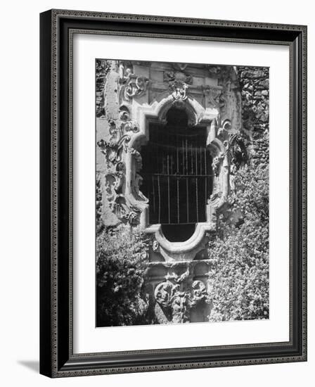 Window in Church of San Jose Mission-Alfred Eisenstaedt-Framed Photographic Print