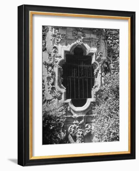 Window in Church of San Jose Mission-Alfred Eisenstaedt-Framed Photographic Print