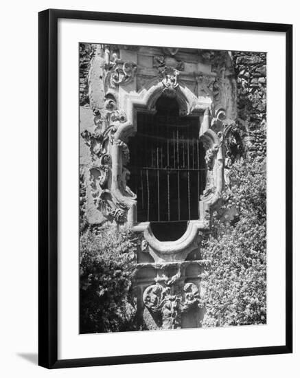 Window in Church of San Jose Mission-Alfred Eisenstaedt-Framed Photographic Print