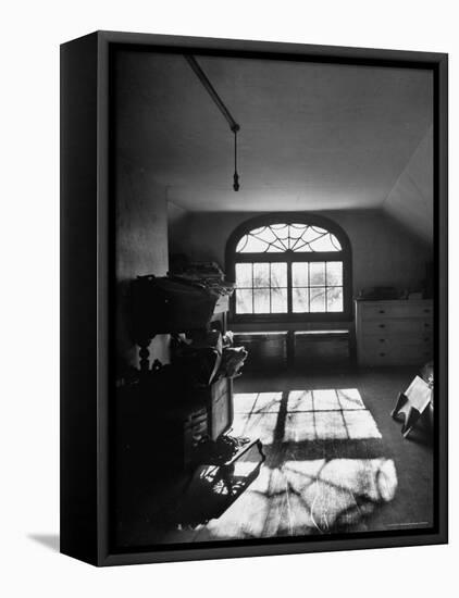 Window in Henry James' Home Reflecting Sunlight on the Floor-Eliot Elisofon-Framed Premier Image Canvas