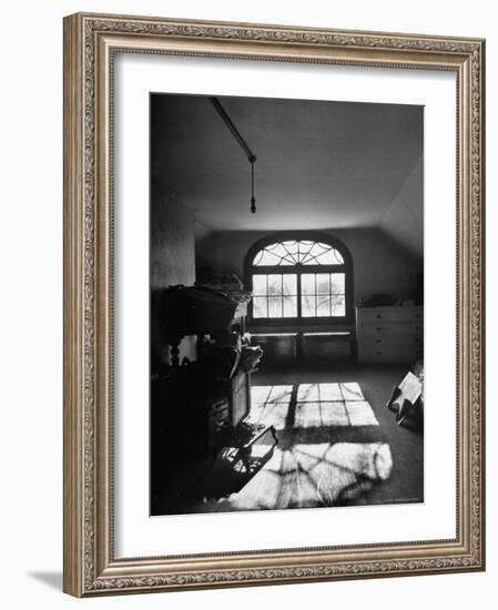 Window in Henry James' Home Reflecting Sunlight on the Floor-Eliot Elisofon-Framed Photographic Print