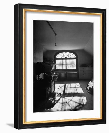 Window in Henry James' Home Reflecting Sunlight on the Floor-Eliot Elisofon-Framed Photographic Print