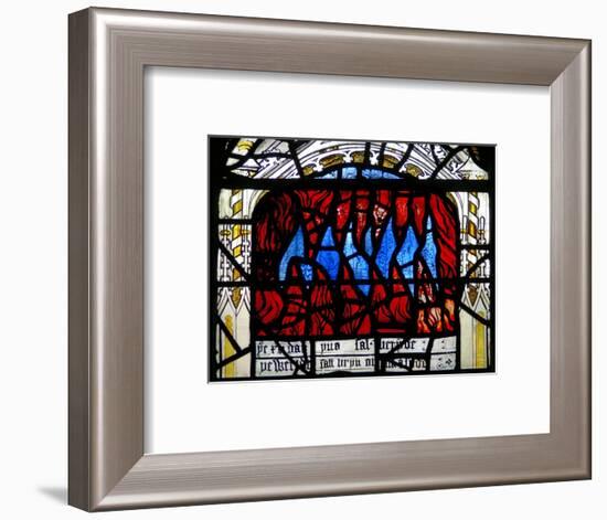 Window N3 Depicting the Last Fifteen Days of the World-null-Framed Giclee Print