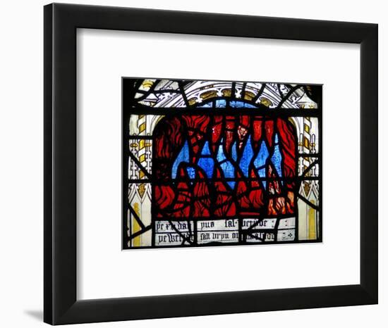 Window N3 Depicting the Last Fifteen Days of the World-null-Framed Giclee Print