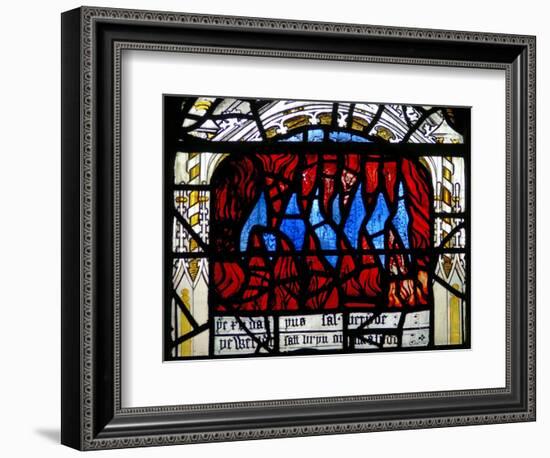 Window N3 Depicting the Last Fifteen Days of the World-null-Framed Giclee Print