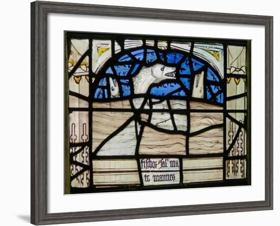 Window N3 Depicting the Last Fifteen Days of the World-null-Framed Giclee Print