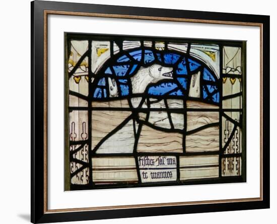 Window N3 Depicting the Last Fifteen Days of the World-null-Framed Giclee Print