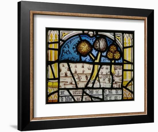 Window N3 Depicting the Last Fifteen Days of the World-null-Framed Giclee Print