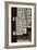 Window of an Employment Office, on Sixth Avenue Near Forty-Third Street, New York-null-Framed Photographic Print