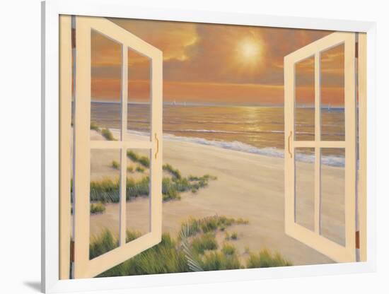 Window of Dreams-Diane Romanello-Framed Art Print