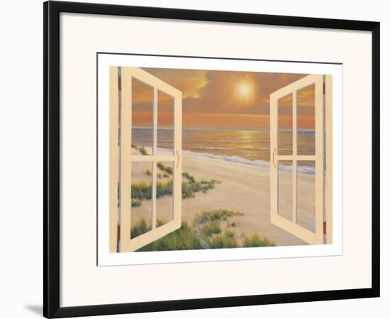 Window of Dreams-Diane Romanello-Framed Art Print