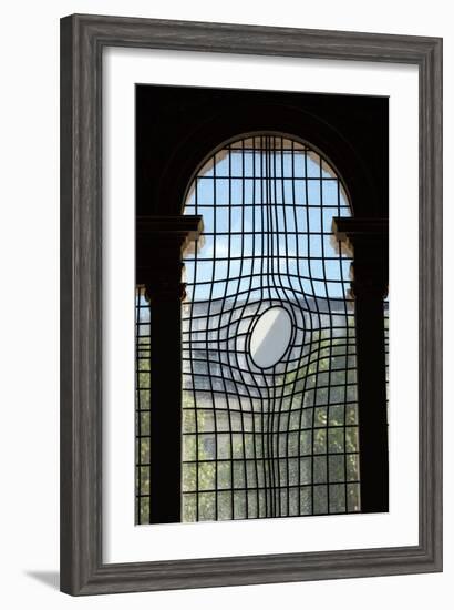 Window of Sain Martin in the Fields Church, London-Felipe Rodriguez-Framed Premium Photographic Print