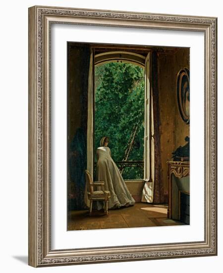 Window Overlooking the Apple Orchard-D'Ancona Vito-Framed Giclee Print