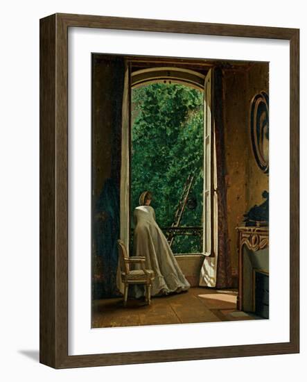 Window Overlooking the Apple Orchard-D'Ancona Vito-Framed Giclee Print