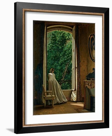 Window Overlooking the Apple Orchard-D'Ancona Vito-Framed Giclee Print