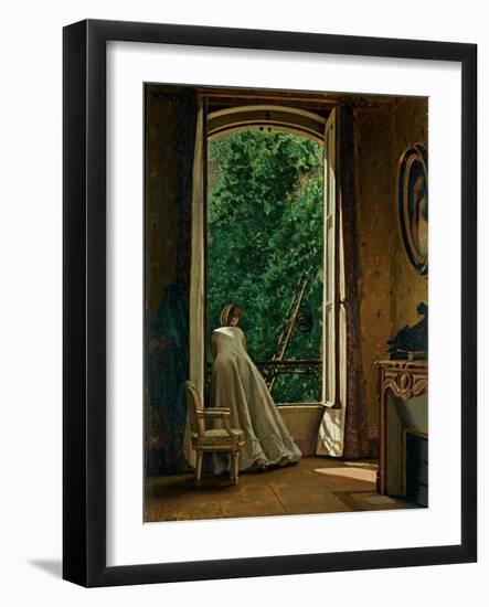 Window Overlooking the Apple Orchard-D'Ancona Vito-Framed Giclee Print