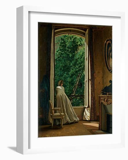 Window Overlooking the Apple Orchard-D'Ancona Vito-Framed Giclee Print