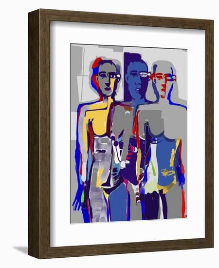 Window Pain-Diana Ong-Framed Giclee Print