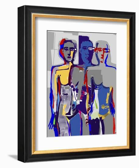 Window Pain-Diana Ong-Framed Giclee Print