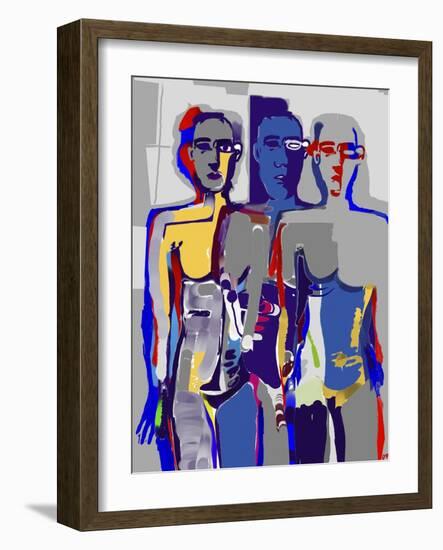 Window Pain-Diana Ong-Framed Giclee Print